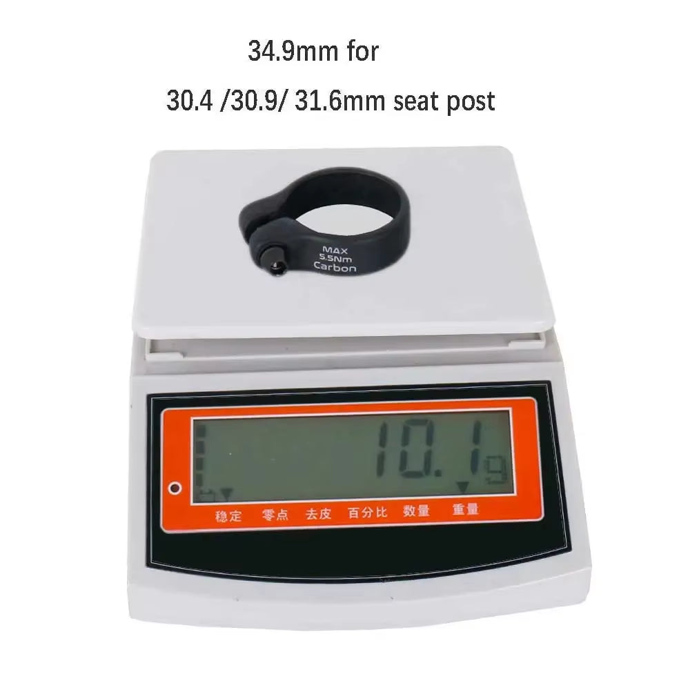 Elitaone Carbon Seat Posts Clamp 31.8/34.9Mm 9G Bicycle Seatposts Clamps Titanium Screw MTB Road Bike Parts