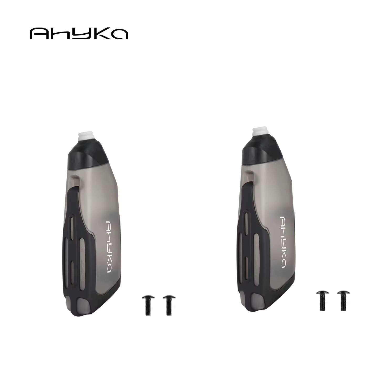 Ahyka Aerodynamic Bike Water Bottle Set 600Ml Lightweight Road Bike Cycling Water Bottle Squeeze to Drink Design