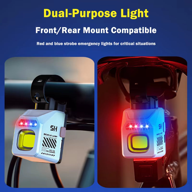Hanging Bike Night Riding Light Road Bike/Mountain Bike Adjustable High/Low Beam Front Light Hanging-Style Bike Light
