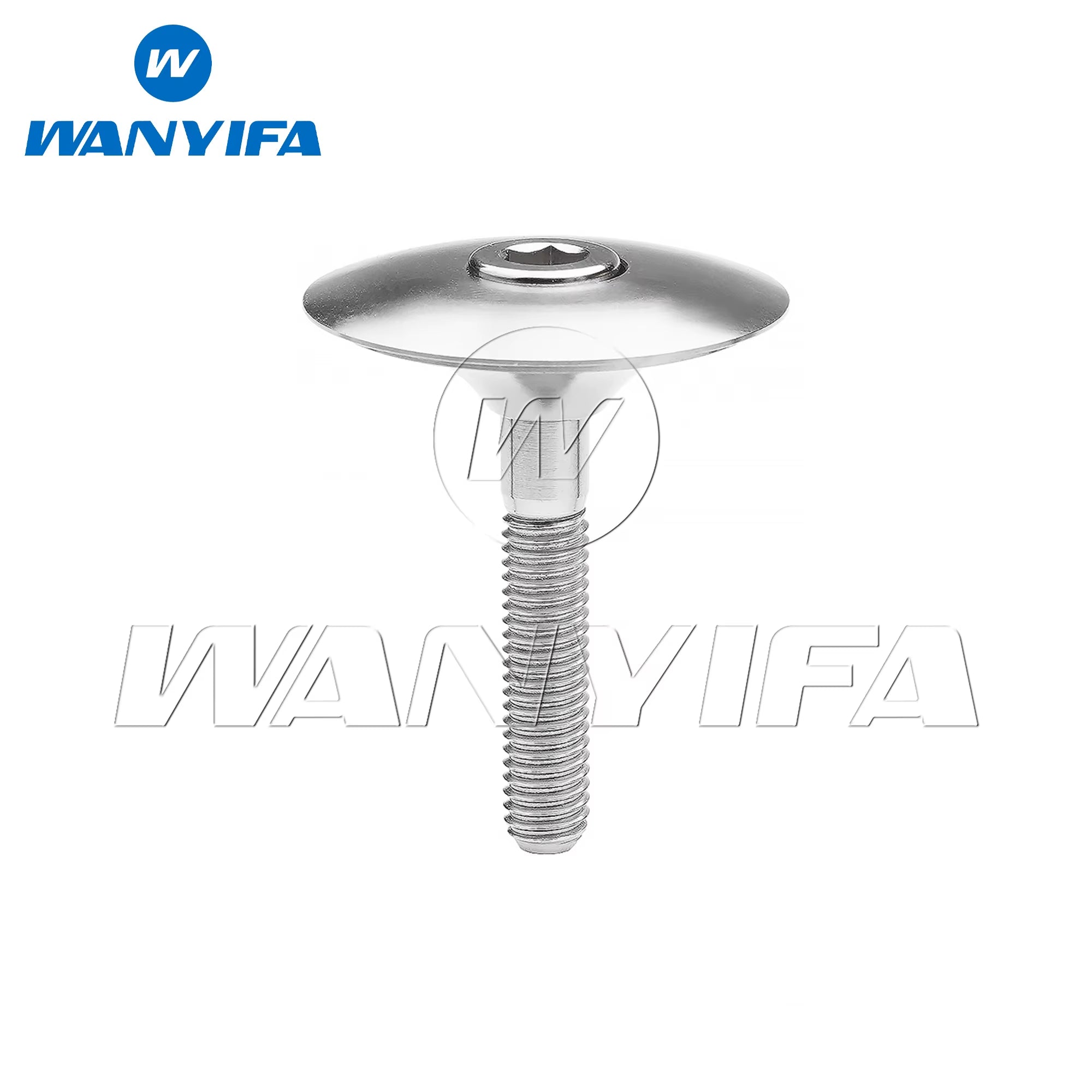 Titanium Bolt M6X35Mm & Titanium Bowl Cover Top Cap Set for 1-1/8" Road Mountain Bike Headset Stem Bicycle Cycling Parts