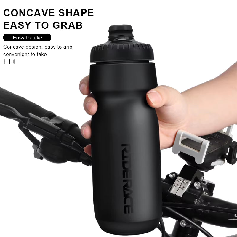 Sports Water Bottle 550ML 650ML PP5 Ultra-Light Outdoor Running Cycling Squeeze Mug Bicycle Kettle Portable Bike Cup