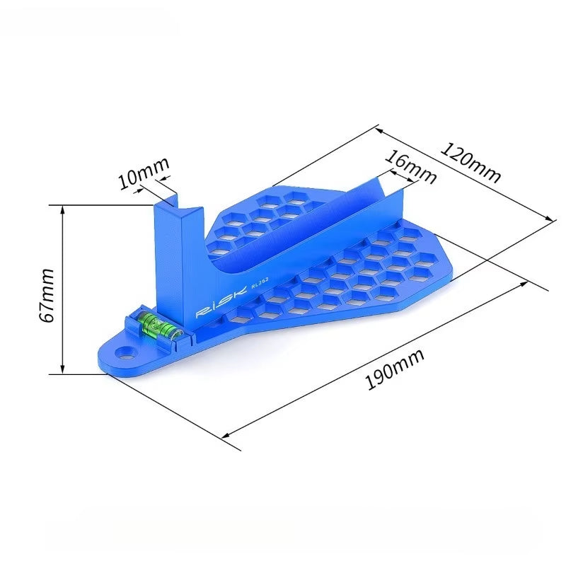 Bicycle Seat Cushion Adjustment Level Tool Bike Saddle Angle Measuring Tool Riding Fitting RL262