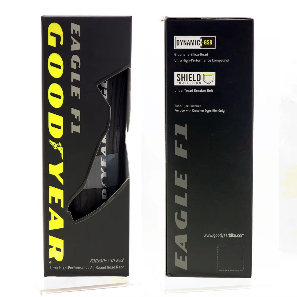 Goodyear Eagle F1 700X30C Road Bike Tubetype Foldable Clincher Tire 30-622C Black