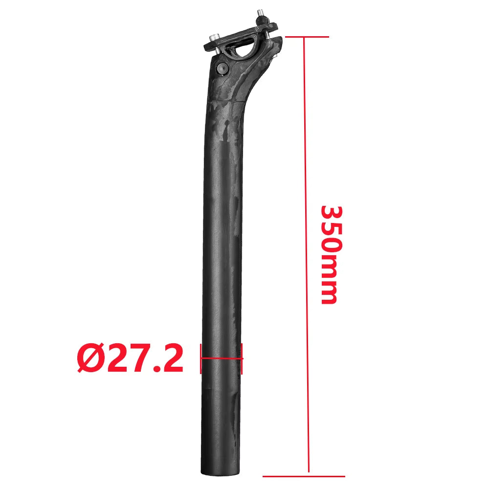 Carbon Seatpost Offset 20Mm Mtb/Road Bike Seatpost 27.2/30.9/31.6Mm Carbon Bicycle Seat Tube UD Bare Carbon