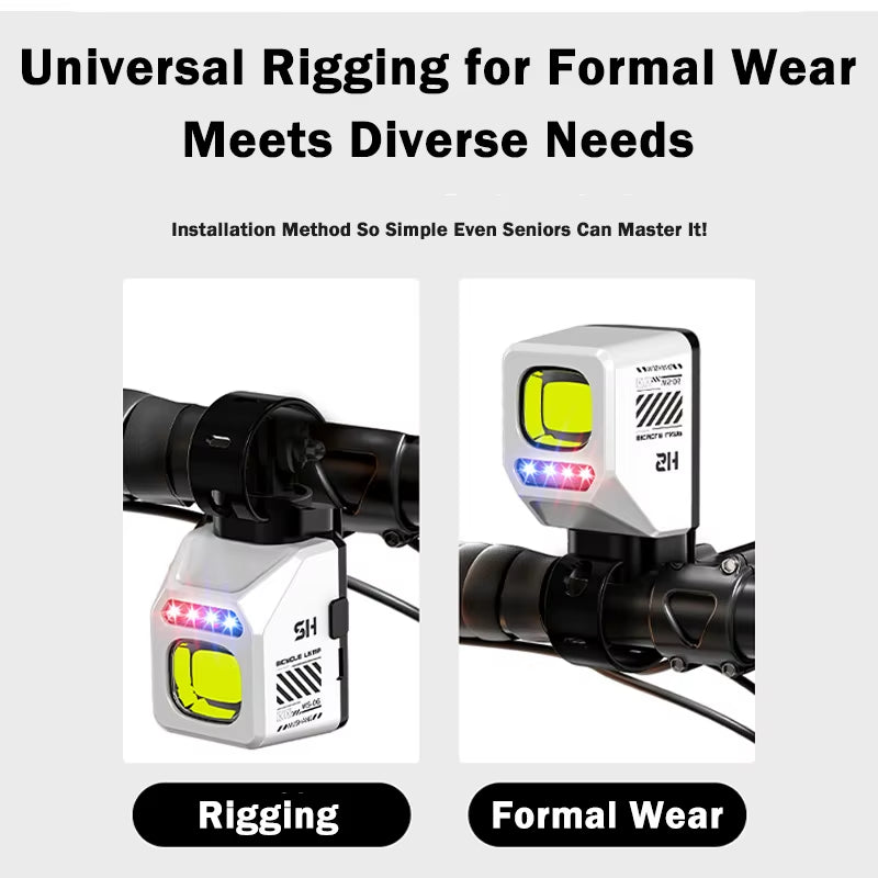 Hanging Bike Night Riding Light Road Bike/Mountain Bike Adjustable High/Low Beam Front Light Hanging-Style Bike Light