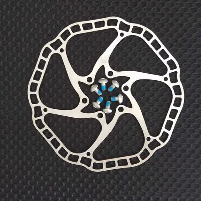 68G/Pc Ultra-Light Bicycle Hydraulic Disc Brake Rotors MTB Bike Road Racing Bike Brake Disc Rotor 140Mm / 160Mm 44Mm 6 Bolts