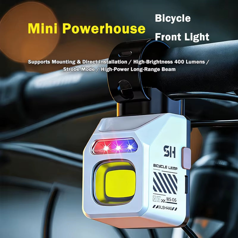 Hanging Bike Night Riding Light Road Bike/Mountain Bike Adjustable High/Low Beam Front Light Hanging-Style Bike Light