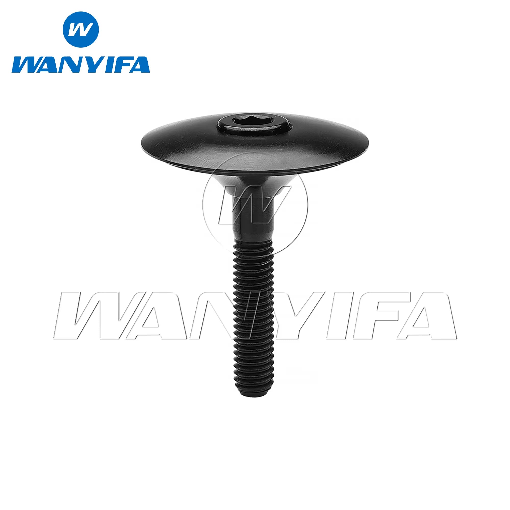 Titanium Bolt M6X35Mm & Titanium Bowl Cover Top Cap Set for 1-1/8" Road Mountain Bike Headset Stem Bicycle Cycling Parts