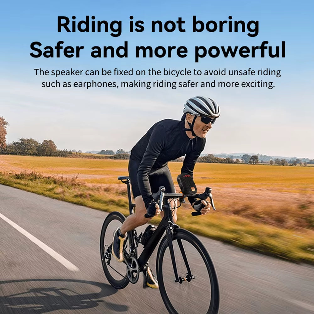 Outdoor Bicycle Bluetooth Speaker Portable Wireless Sound Box Rechargeable Handlebar Speaker Waterproof Bluetooth Speaker TG392