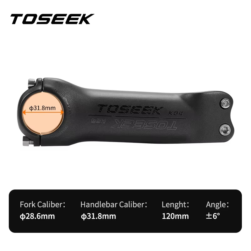K04 Carbon Stem 6/17Degree Mountain Bike Stem 31.8Mm Handlebar Stems 70/80/90/100/110/120/130Mm Black Matt Bicycle Parts
