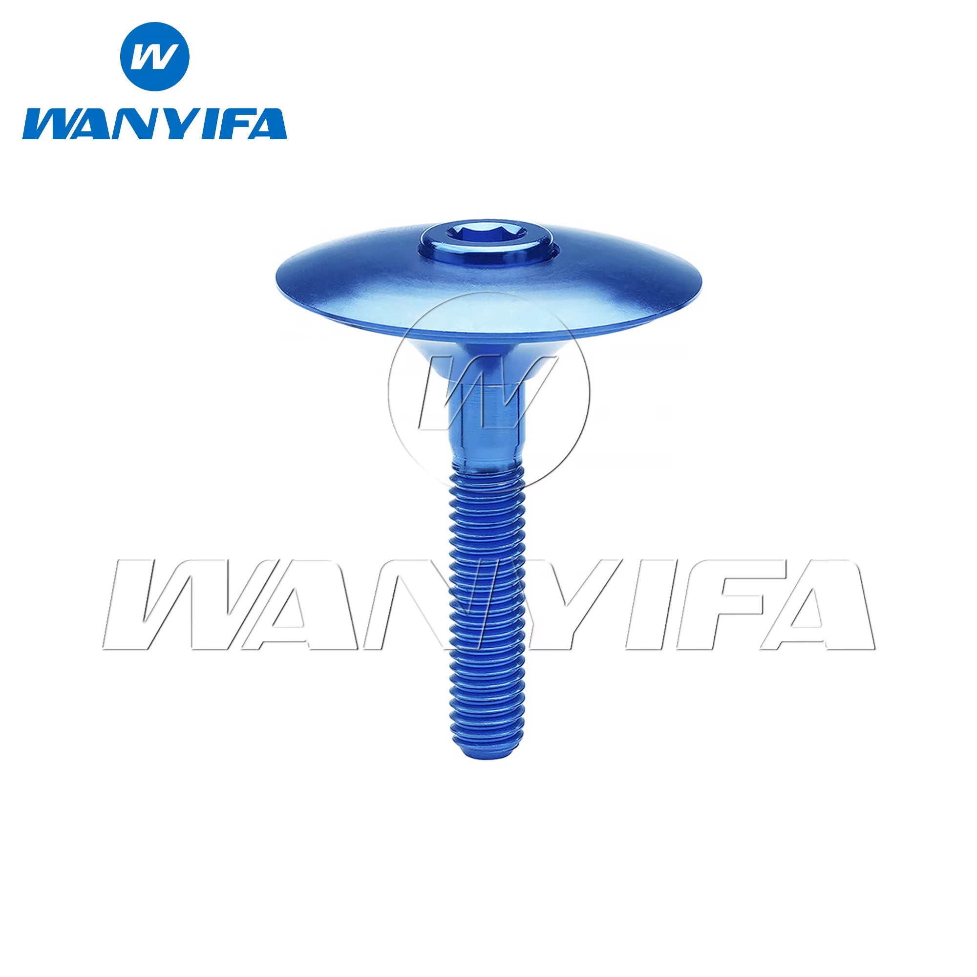 Titanium Bolt M6X35Mm & Titanium Bowl Cover Top Cap Set for 1-1/8" Road Mountain Bike Headset Stem Bicycle Cycling Parts