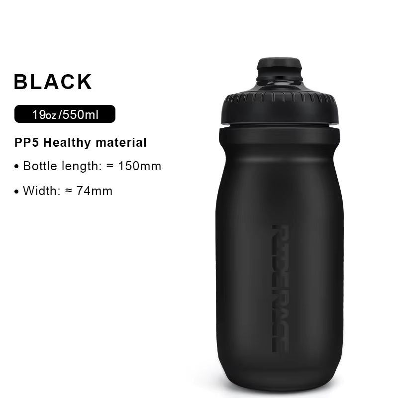 Sports Water Bottle 550ML 650ML PP5 Ultra-Light Outdoor Running Cycling Squeeze Mug Bicycle Kettle Portable Bike Cup
