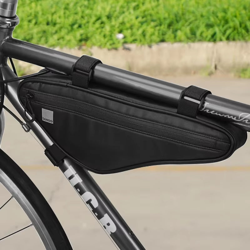 Bicycle Frame Triangle Bag MTB Road Cross Rail Beam Corner Pannier Cycling Storage Pouch 122057