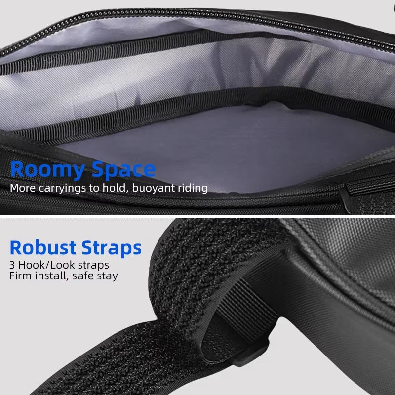 Bicycle Frame Triangle Bag MTB Road Cross Rail Beam Corner Pannier Cycling Storage Pouch 122057