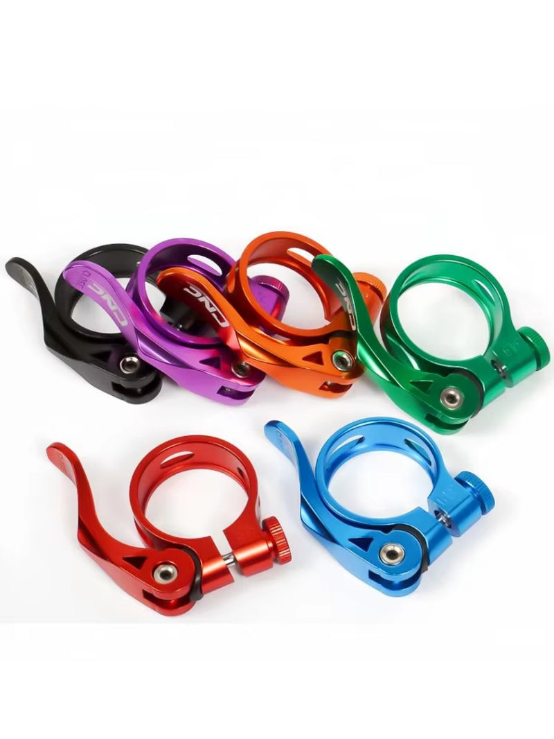 Seatpost Clamp for Mtb/Road Bike | Ultralight Aluminum Alloy 31.8Mm/34.9Mm, Anti-Slip Design Bike Accessories