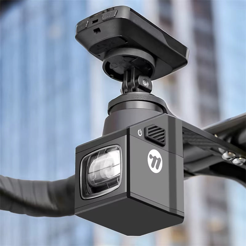 1600LM Bicycle Hanging Light Remote Control Bike Light IPX4 All-Weather Smart Cycling Lantern Headlamp Bike Accessor