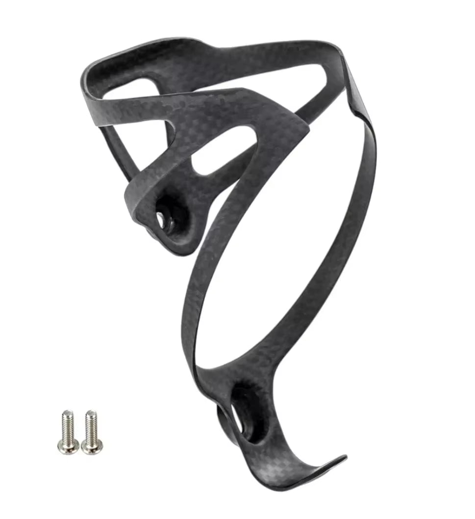 3K XXX Lightweight Bicycle Bike Cycling Carbon Bottle Cage 18G Mtb Holder Black 3K Carbon Matt