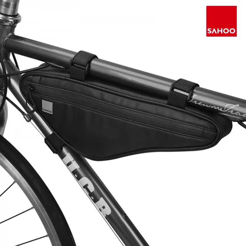 Bicycle Frame Triangle Bag MTB Road Cross Rail Beam Corner Pannier Cycling Storage Pouch 122057