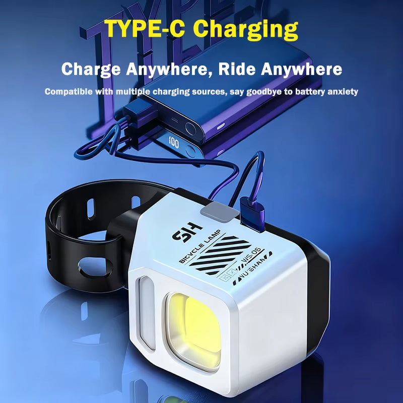 Hanging Bike Night Riding Light Road Bike/Mountain Bike Adjustable High/Low Beam Front Light Hanging-Style Bike Light