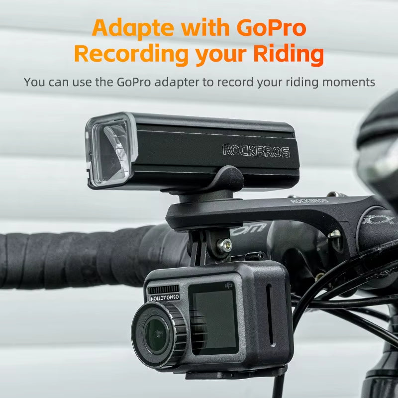 Light Bracket Mountain Road Bicycle Code Table Holder Nylon Extension Frame Sports Camera Lamp Extension Base Accessory