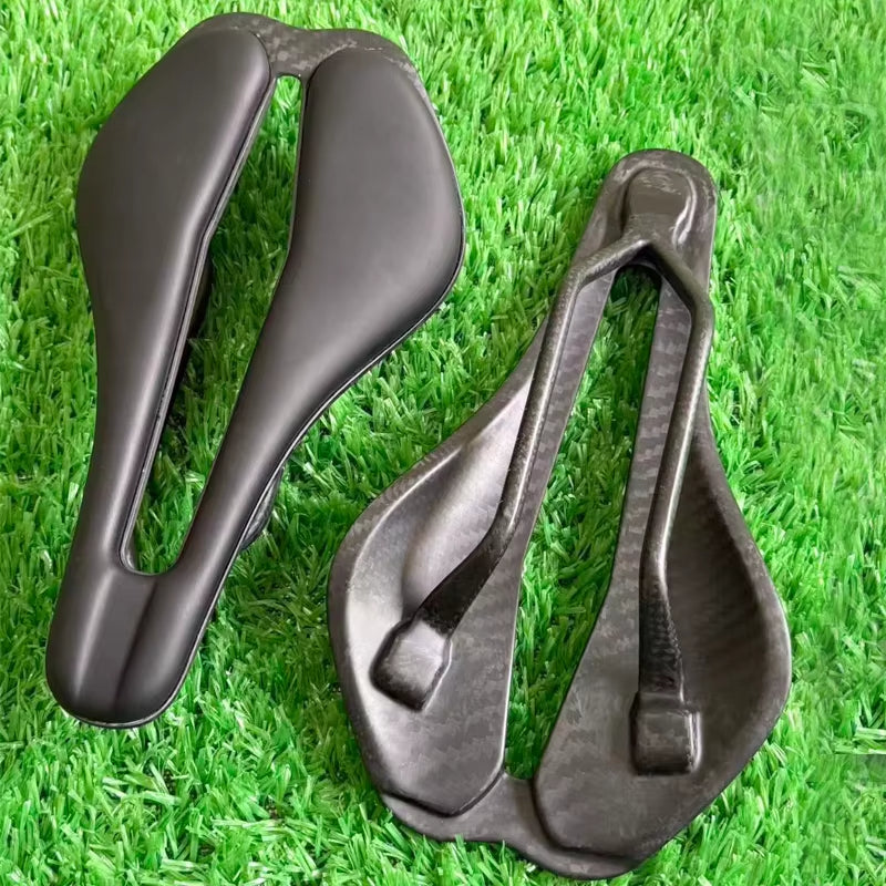 Riding Trail Saddle Carbon Saddle Hollow Comfortable Breathable Road Bike Saddle MTB Bicycle Seat Cycling Saddles