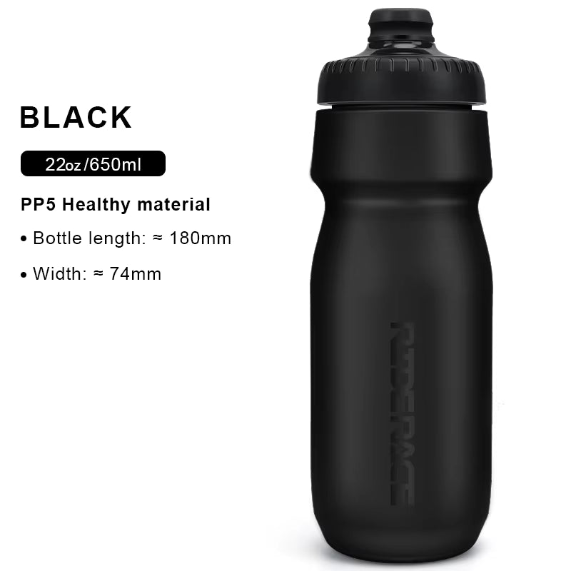 Sports Water Bottle 550ML 650ML PP5 Ultra-Light Outdoor Running Cycling Squeeze Mug Bicycle Kettle Portable Bike Cup