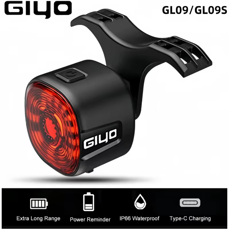Cycling Taillights Smart/Normal Light MTB Road Bicycle Ip66 Waterproof Night Safety Tail Lights Lamp Riding Accessories
