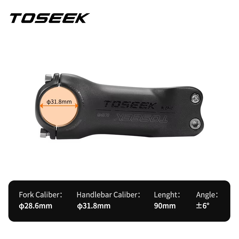 K04 Carbon Stem 6/17Degree Mountain Bike Stem 31.8Mm Handlebar Stems 70/80/90/100/110/120/130Mm Black Matt Bicycle Parts