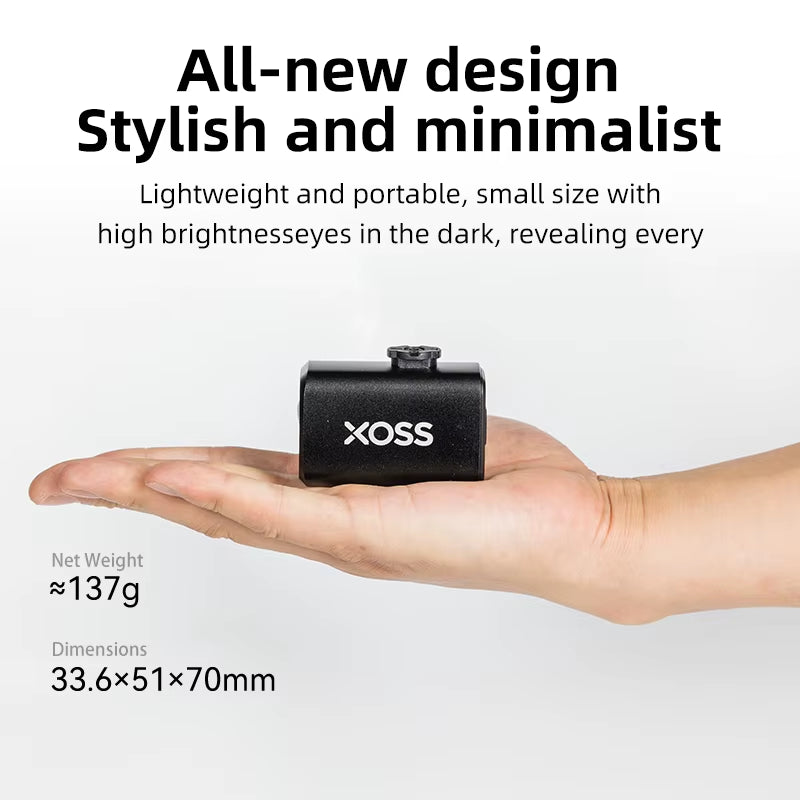 Noctera Bike Headlight 1000 Lumens High-Brightness Hanging Warning Light Aluminum Alloy IPX6 2800Mah Cycling Front Lamp