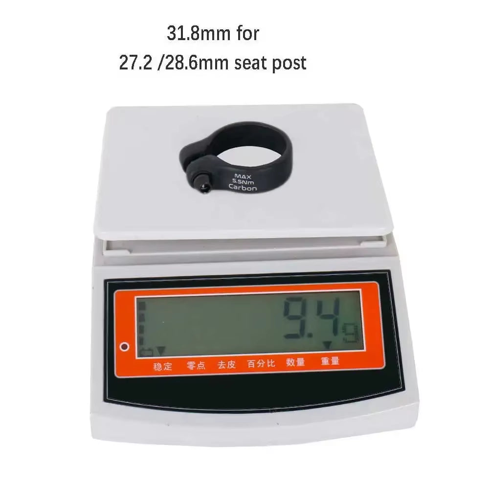 Elitaone Carbon Seat Posts Clamp 31.8/34.9Mm 9G Bicycle Seatposts Clamps Titanium Screw MTB Road Bike Parts