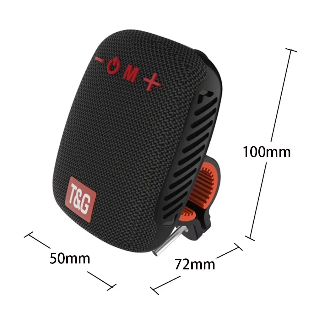 Outdoor Bicycle Bluetooth Speaker Portable Wireless Sound Box Rechargeable Handlebar Speaker Waterproof Bluetooth Speaker TG392