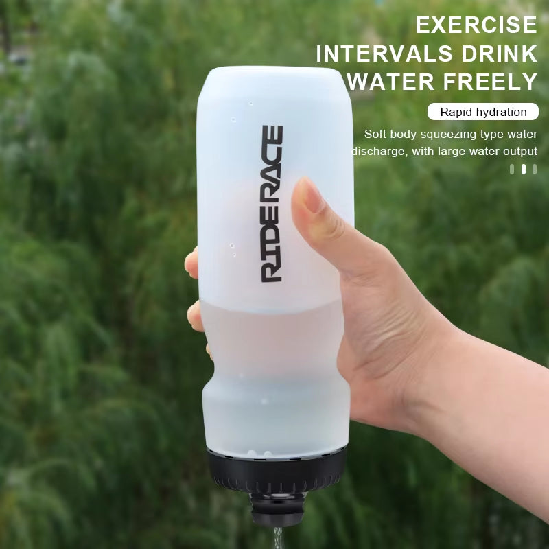 Sports Water Bottle 550ML 650ML PP5 Ultra-Light Outdoor Running Cycling Squeeze Mug Bicycle Kettle Portable Bike Cup