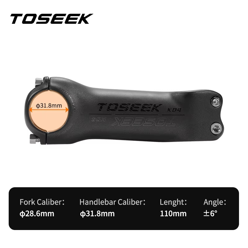 K04 Carbon Stem 6/17Degree Mountain Bike Stem 31.8Mm Handlebar Stems 70/80/90/100/110/120/130Mm Black Matt Bicycle Parts