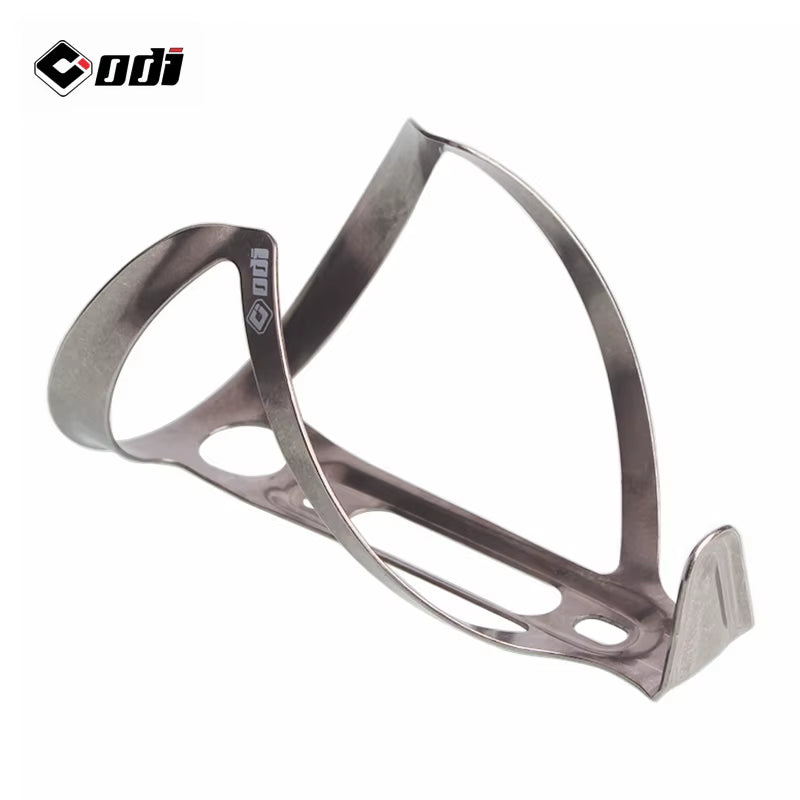 ODI Titanium Alloy Bicycle Water Bottle Cage Ultralight Mtb Drink Bottle Bracket Durable Bike Water Cup Holder Riding Equipment