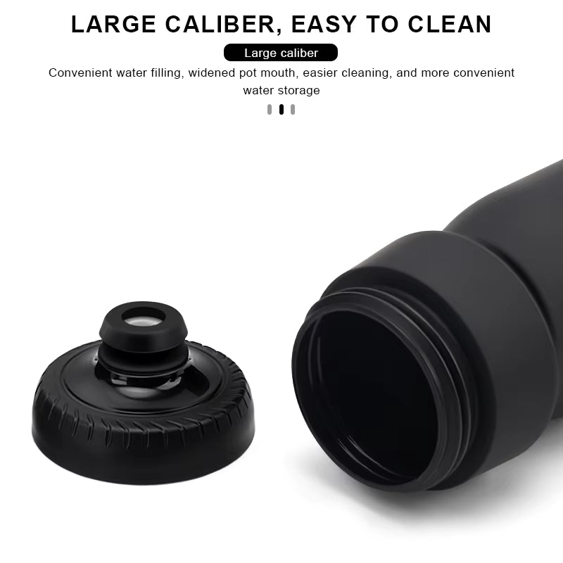 Sports Water Bottle 550ML 650ML PP5 Ultra-Light Outdoor Running Cycling Squeeze Mug Bicycle Kettle Portable Bike Cup